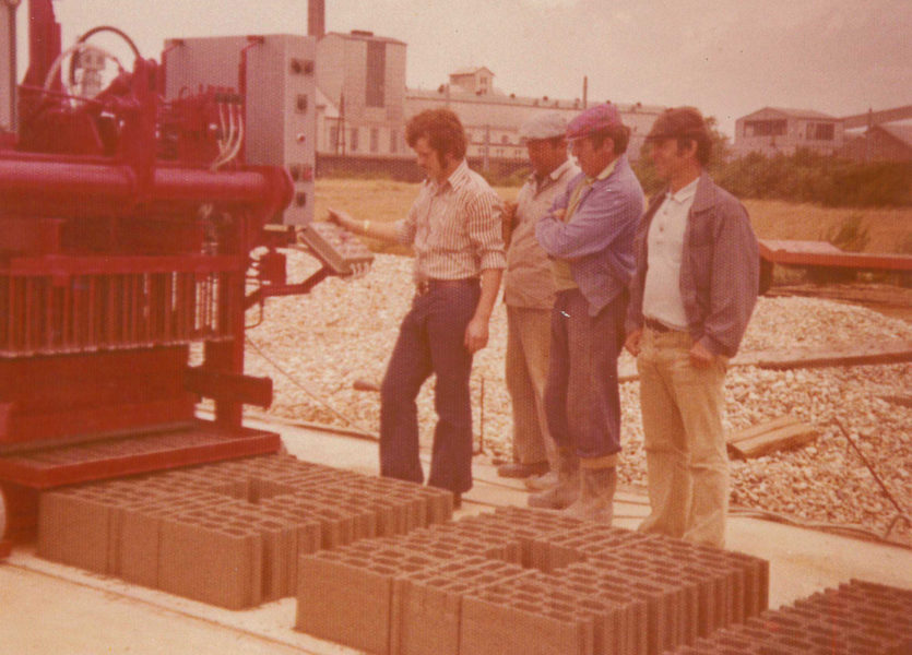 Betonwarenproduktion um 1975_Ing. Helmut KOTZIAN GmbH